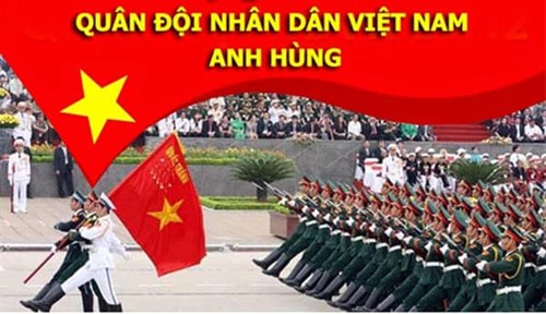 Chào mừng ngày quân đội việt nam- 22/12